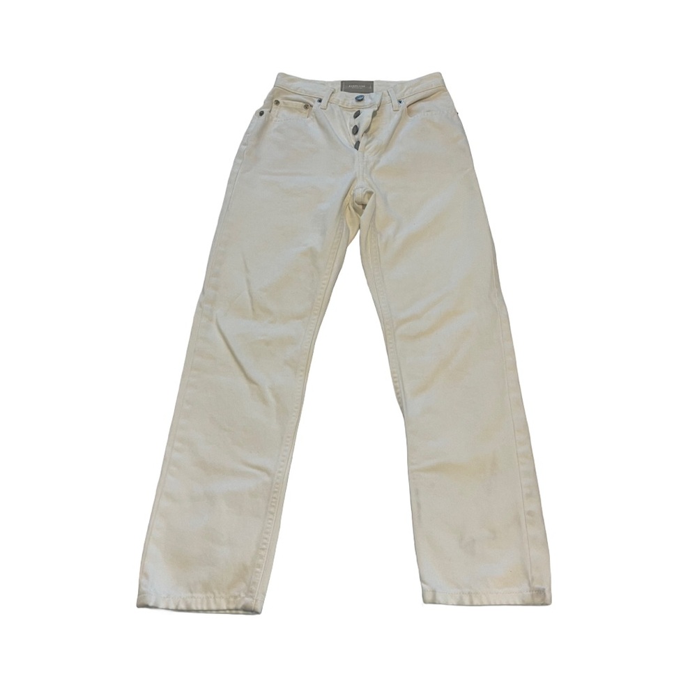 Everlane “The Cheeky” Crop Women Size 23 High Rise Straight Leg Denim